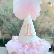 Dreamy Tulle Birthday Hat