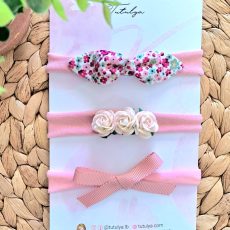 Pretty in Pink Headband Set