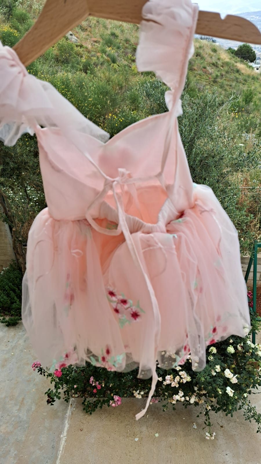 Pink Floral Romper - Image 4