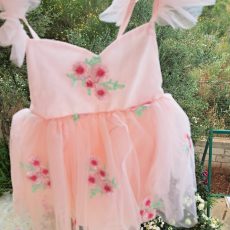 Pink Floral Romper