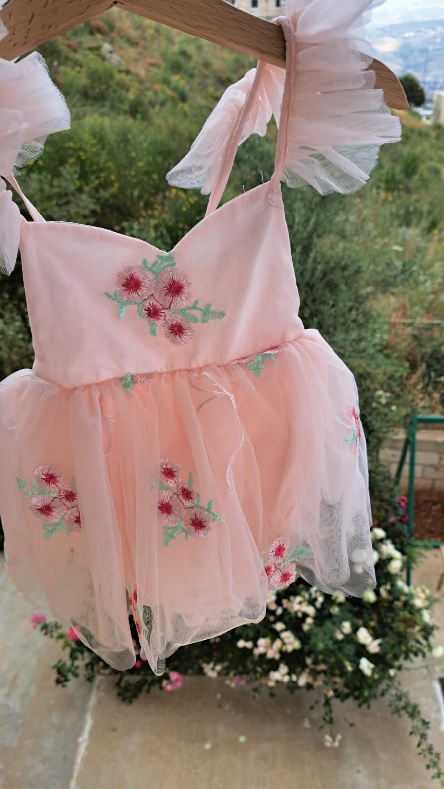 Pink Floral Romper - Image 2