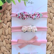 Pretty in Pink Headband Set