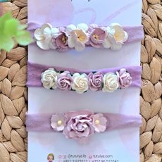 Lilac Rose Garden Headband Collection 🌸🌷