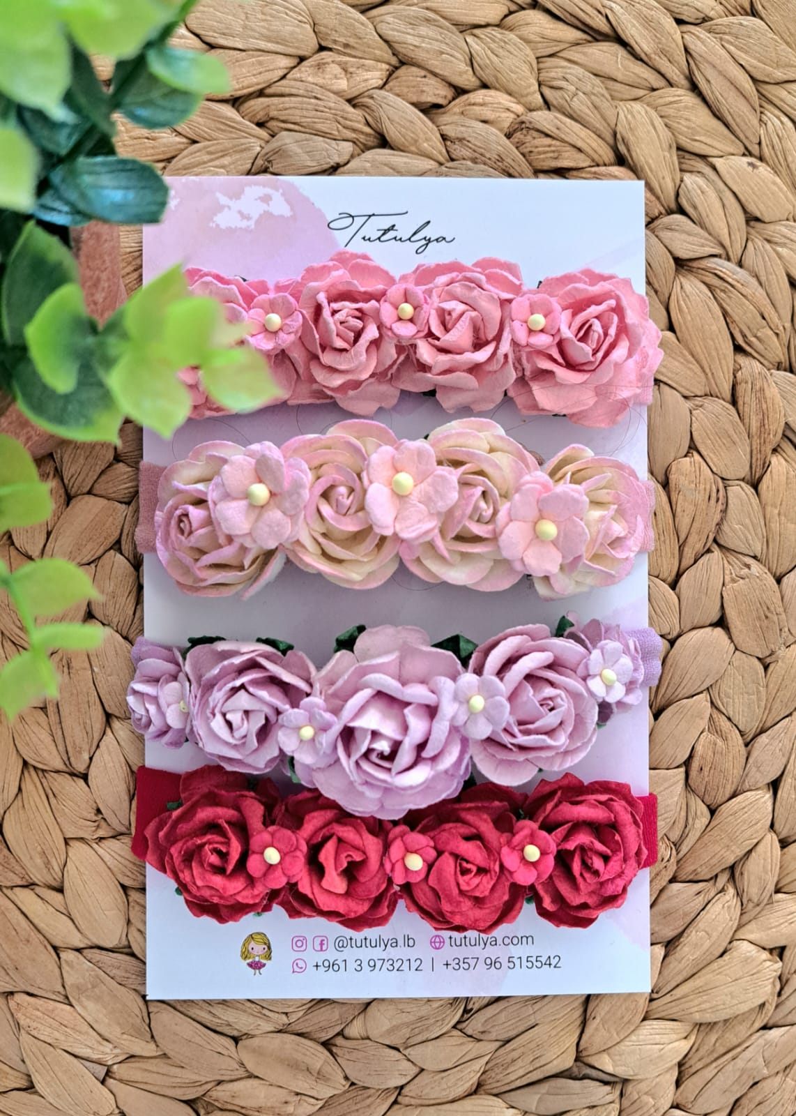 Floral Flower Headband