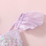 Purple Sequin Romper - Image 6