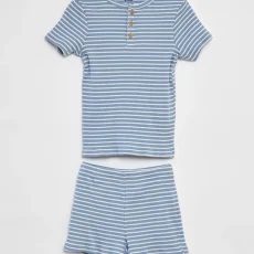 Ribbed Short Pyjama Set