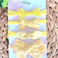 💛 Sunshine Bow Headband Set 💛